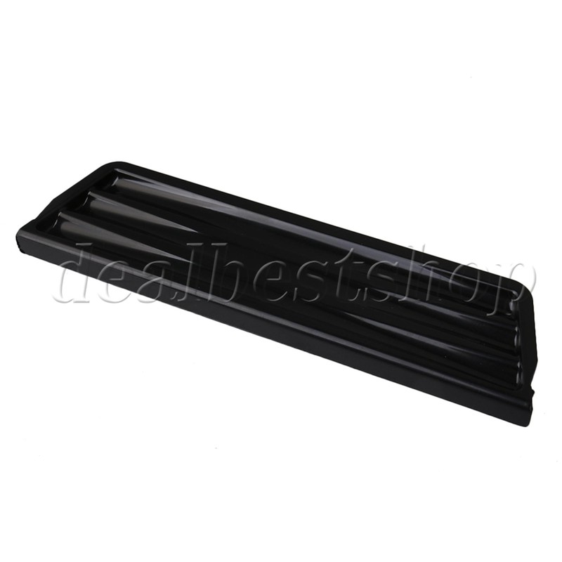 2206670B Refrigerator Overflow Grille Replacement Black Plastic gallery