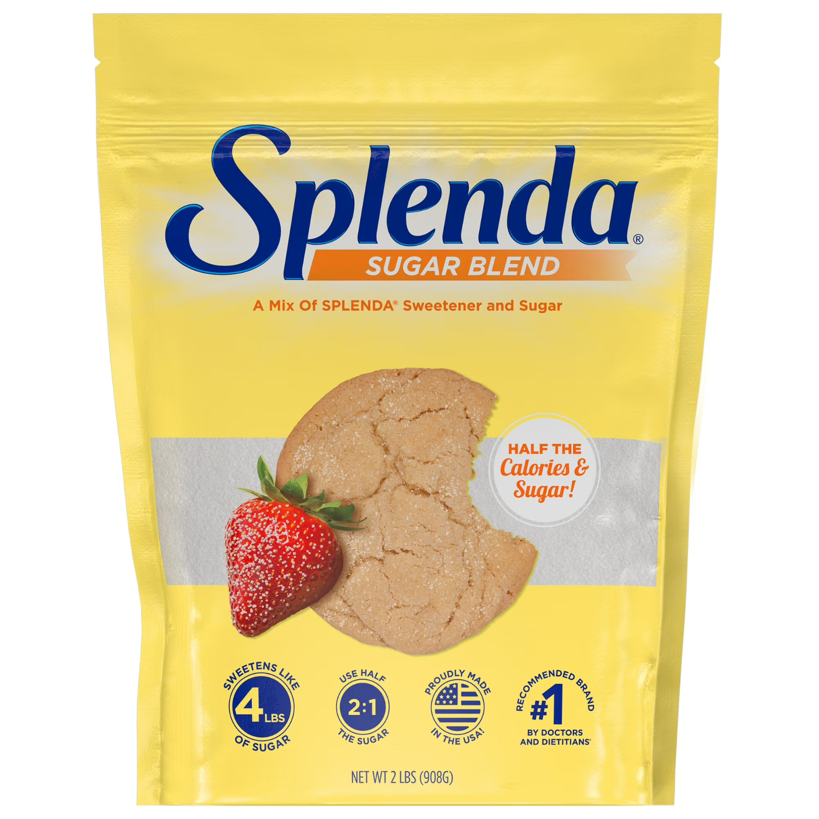 Splenda Baking Blend Sweetener 2 lb Resealable Pouch Pack 1 Free Shipping gallery