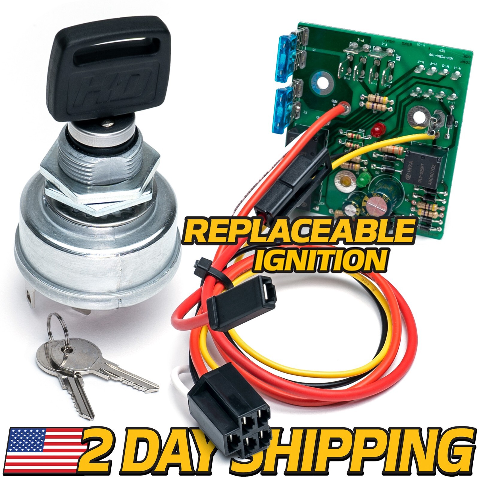 AM132500 Key Switch fits John Deere LX255 LX266 LX277 LX279 LX280 LX288 LX289 gallery