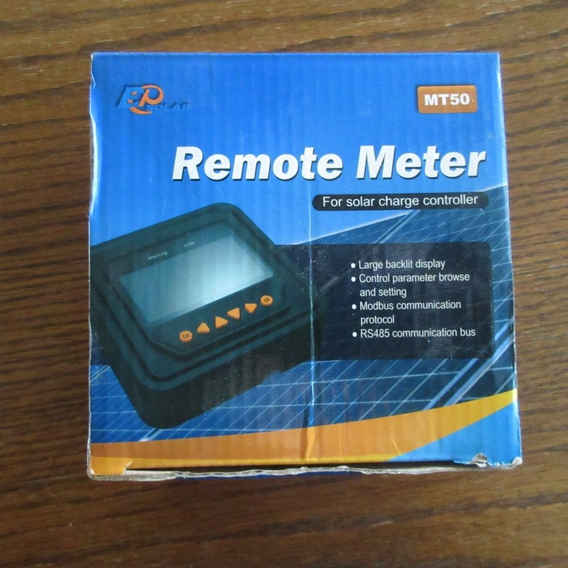 Epever MT50 Remote Meter LCD Display for Epever MPPT Solar Charge Controller gallery