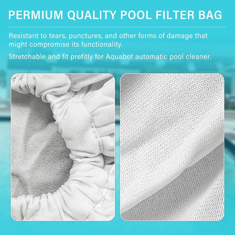 PROSOCOOL Pool Cleaner Filter Bag Replacement for Aquafirst & Aquabot Pool... gallery
