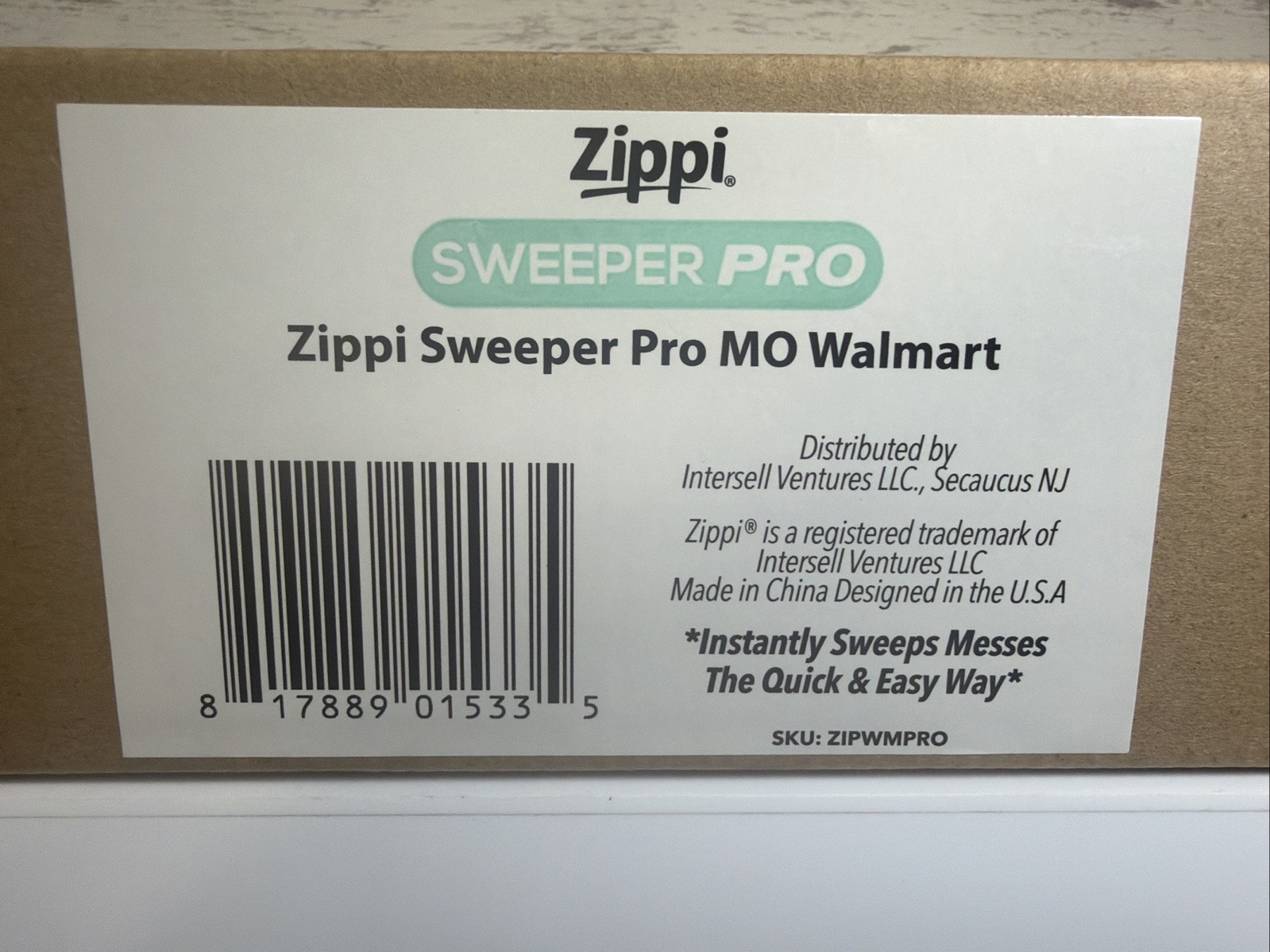 Zippi Sweeper Pro - 2025 New and Improved Lightweight, Hardwood, Tile, Corners gallery