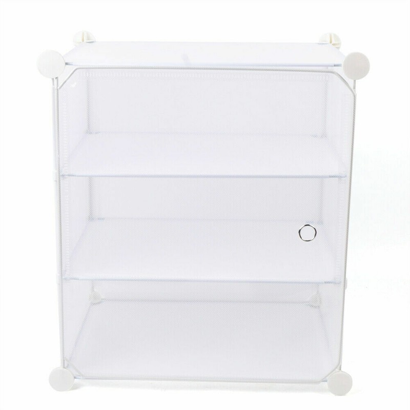 12-Tier Shoe Rack Organizer Stackable Closet 96 Pairs Shoe Box Storage Cabinet gallery