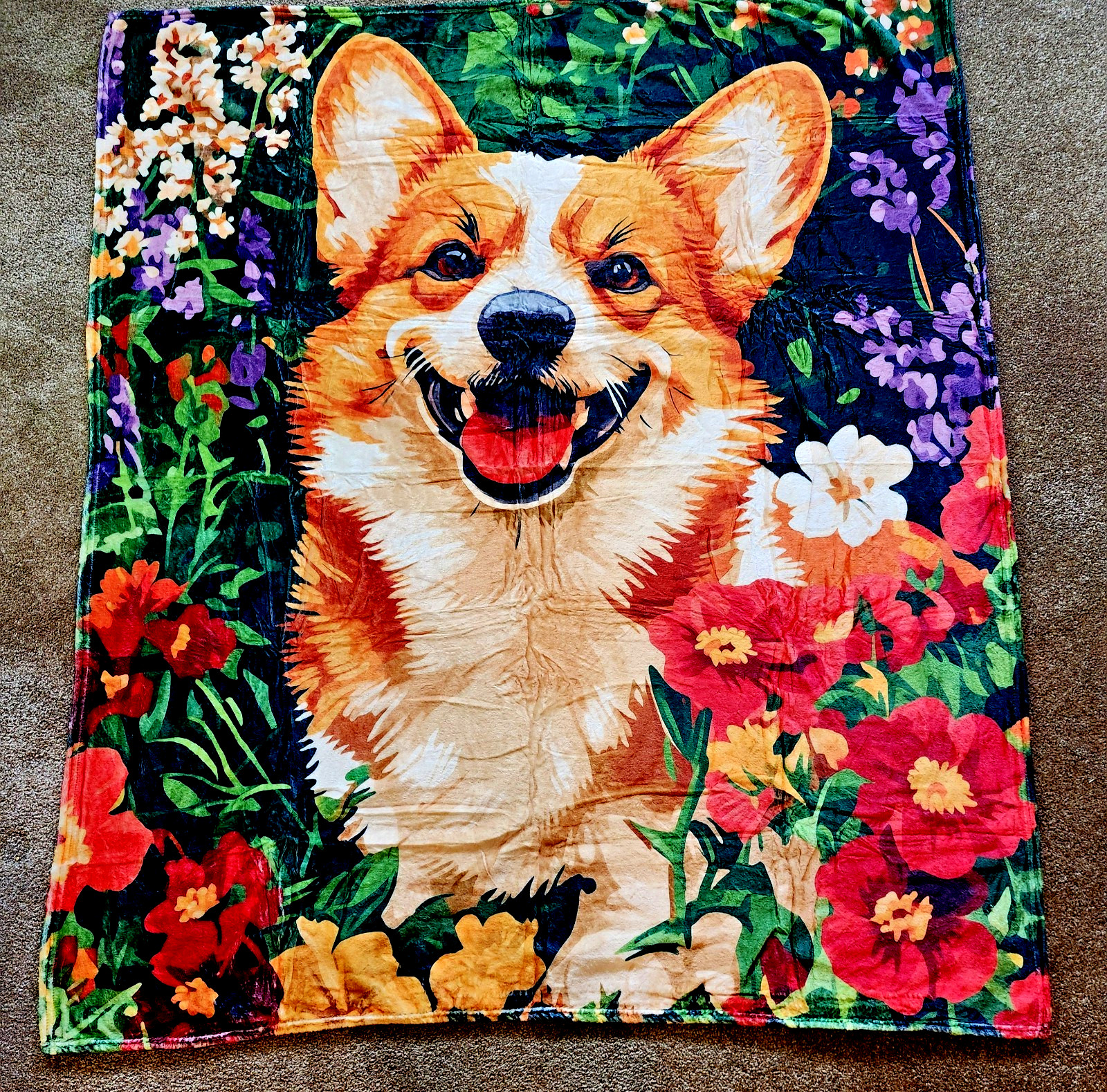 FREE Large 50 x 60 Multi Colors Soft Plush Beautiful Yorkie Throw Blanket New gallery