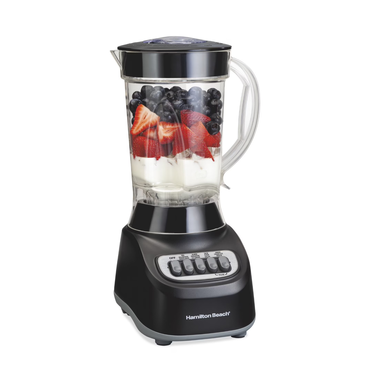 Smoothie Blender for Kitchen, 48 oz Jar for Smoothies and Shakes, Black gallery