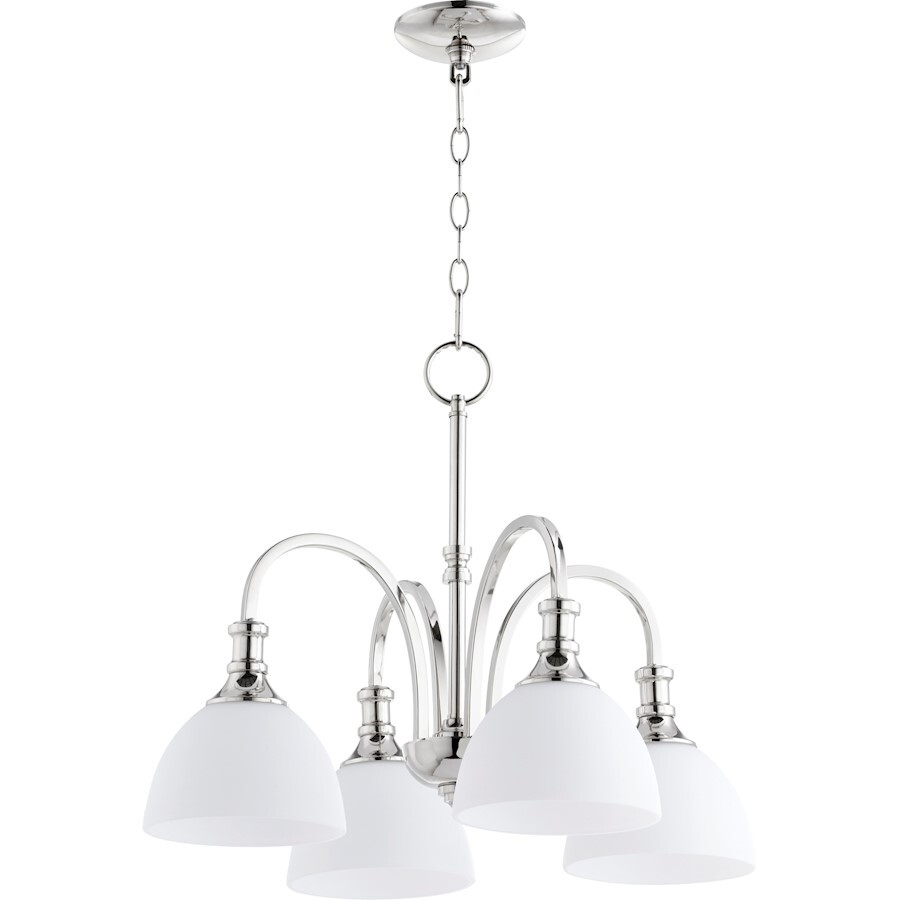 Quorum Richmond 4 Light 23' Nook Light, Polished Nickel - 6211-4-62 gallery
