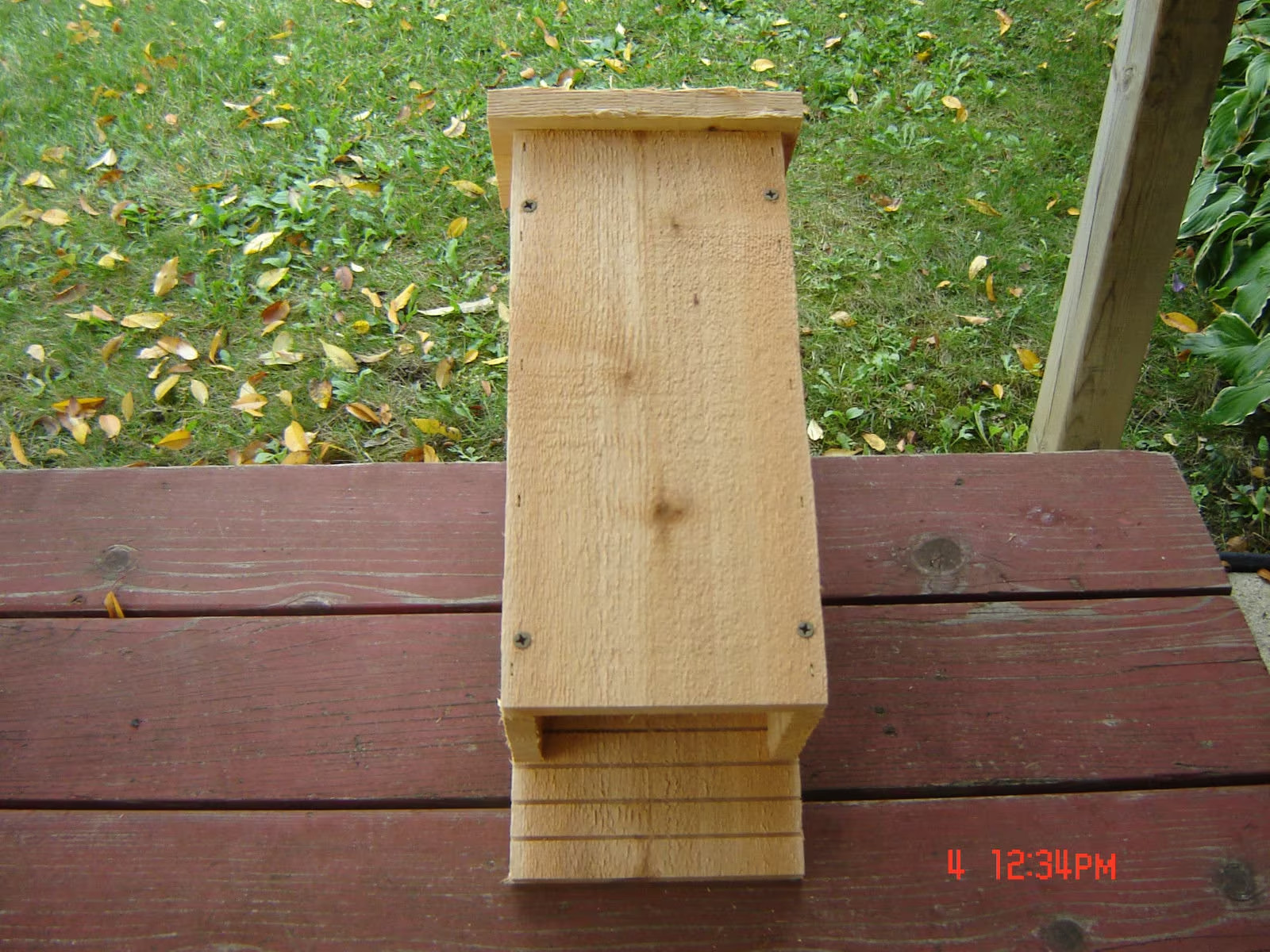 3 Chamber Cedar Handmade Bat House gallery