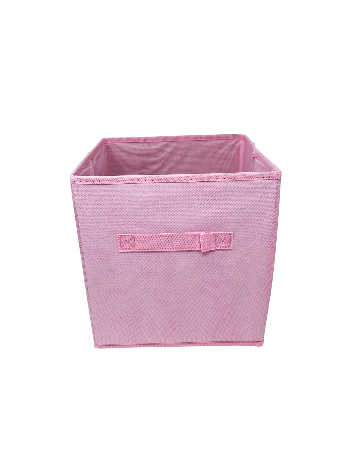 Pink 10" 6 pcs Fabric Storage Bins Box Organizer Cube Basket Container gallery