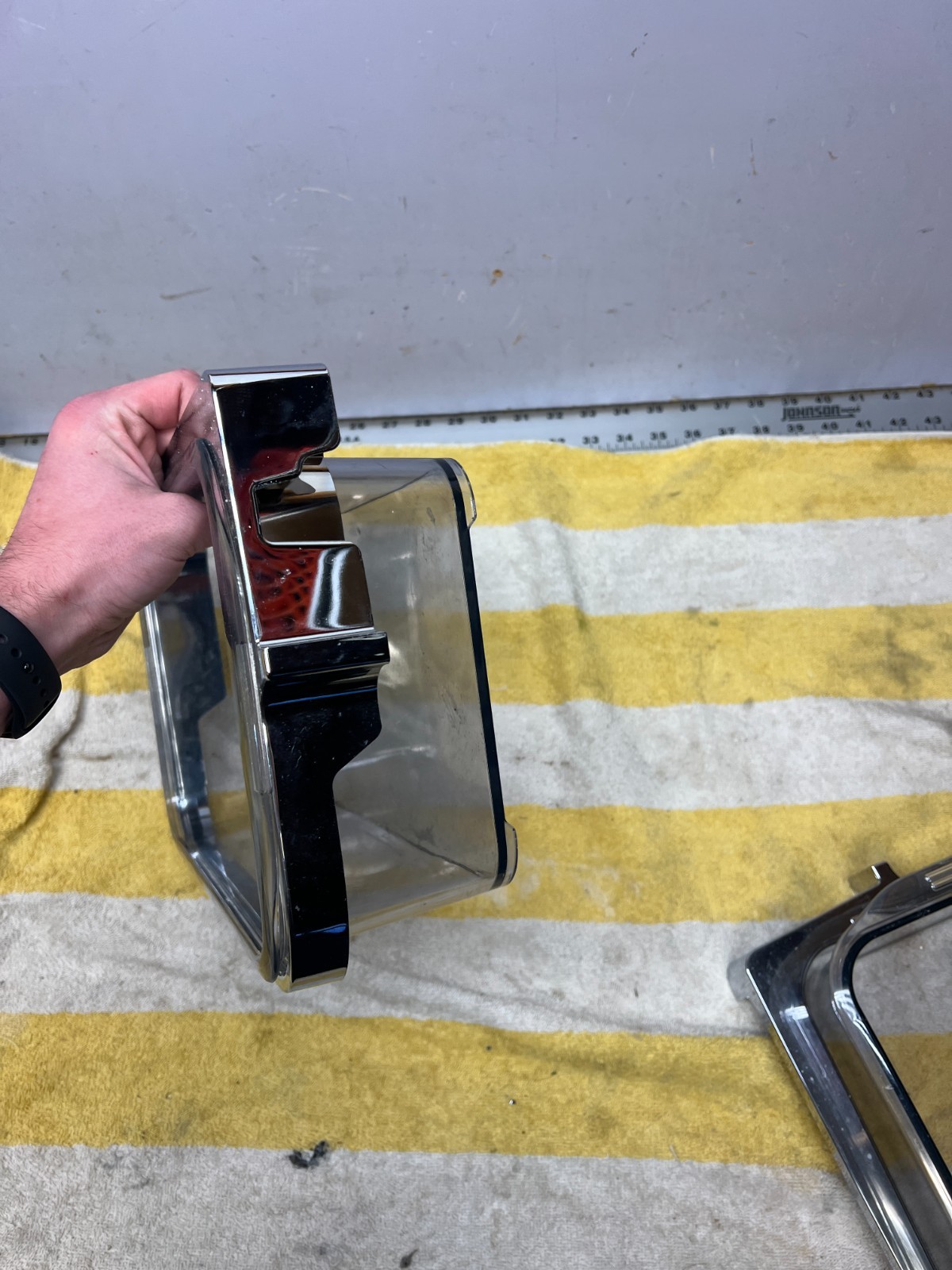 KitchenAid Refrigerator Door Bin and Frame W10737416 W11098158 gallery