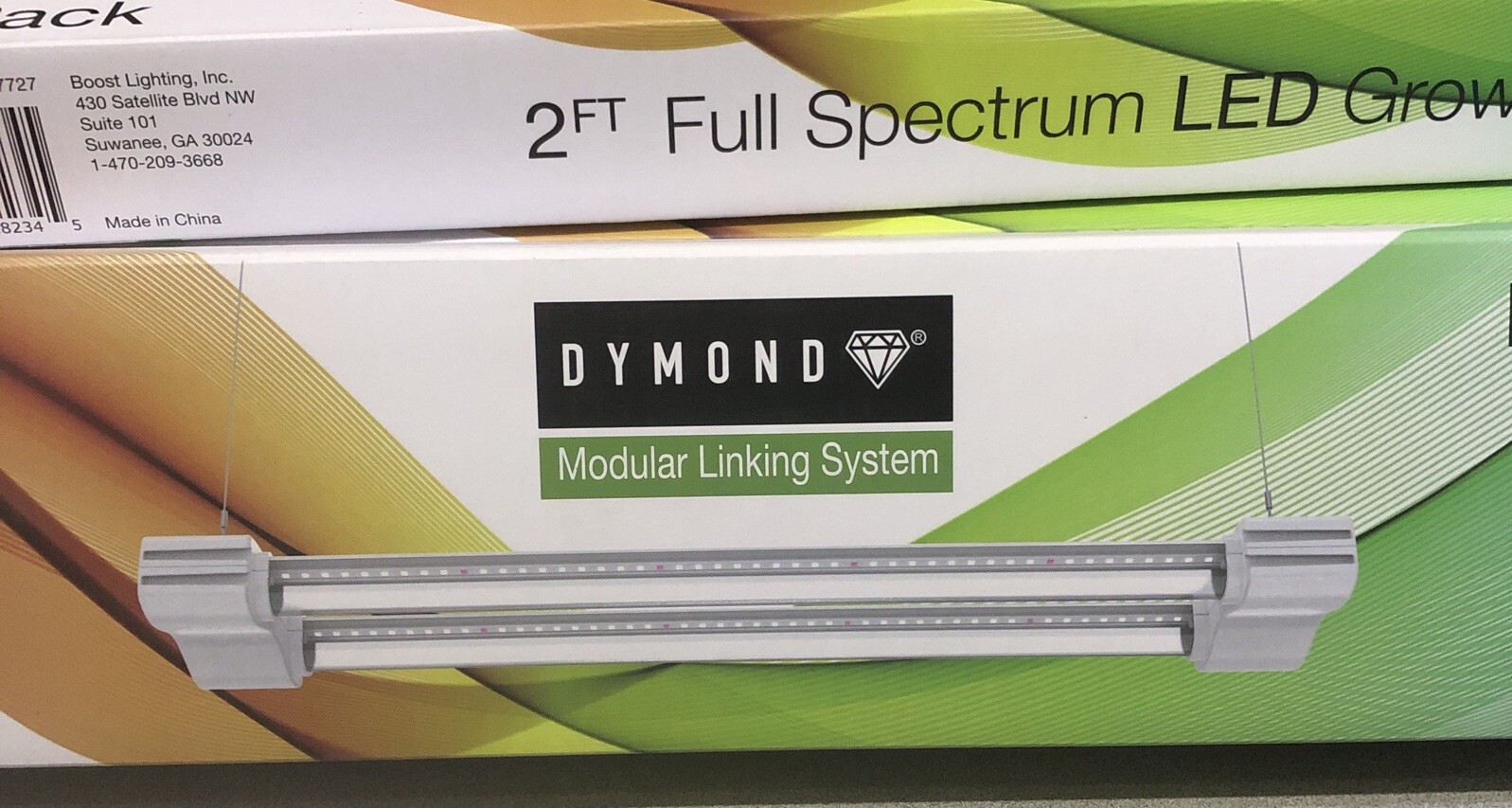 DYMOND 2 ft. LED Grow Light Full Spectrum 5000K Daylight and 660nm Red Linkable gallery