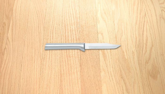 Rada Serrated Regular Paring Knife R142 USA made cutlery Left/R hand super sharp gallery