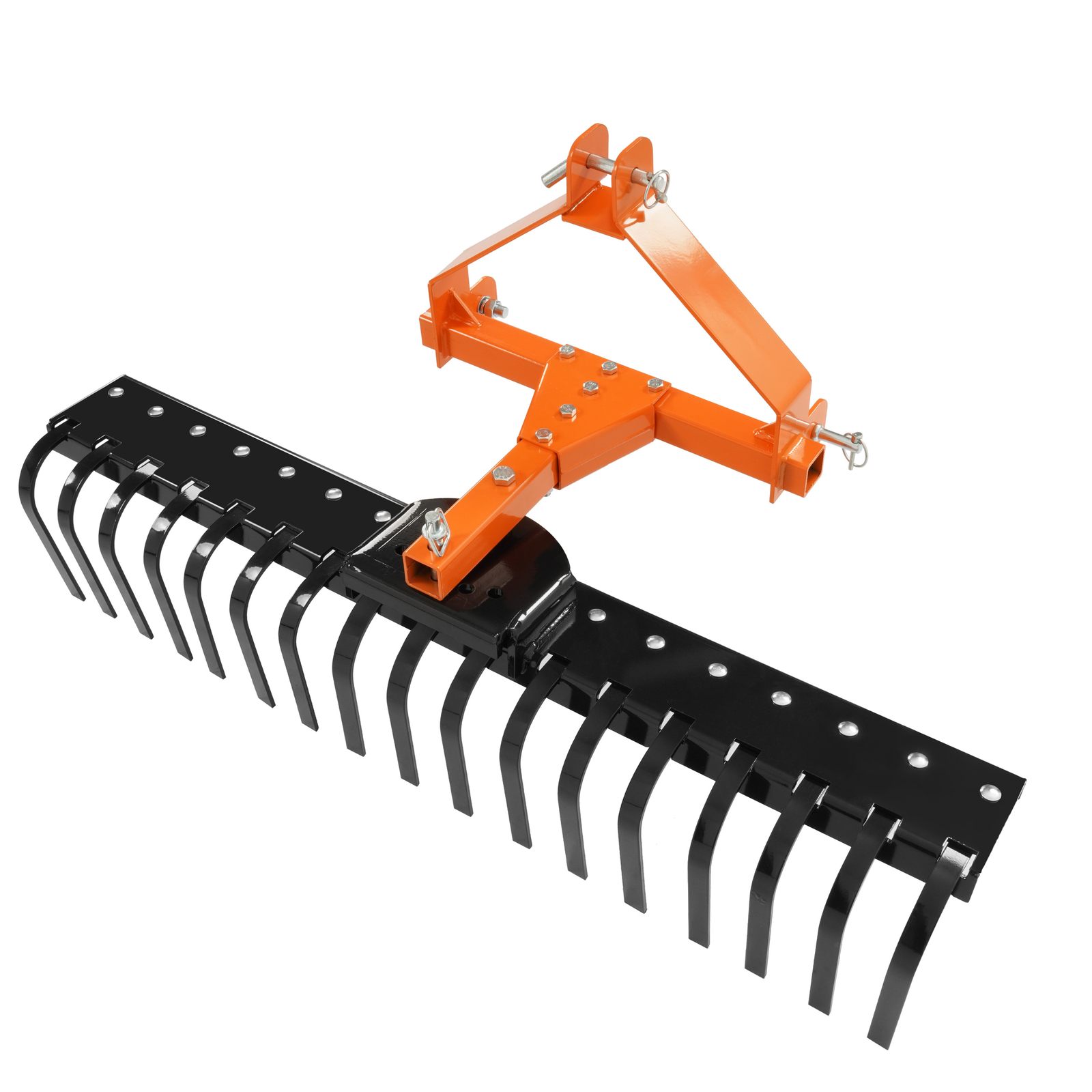 3-Point Landscape Rake 5 FT For Category-0 Tractor Hookup Landscaper Grass Comb gallery