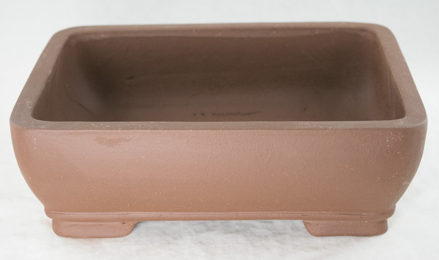 Rectangular Yixing Zisha Bonsai Pot and Succulent Planter 11"x 8"x 3.75" + Mesh gallery