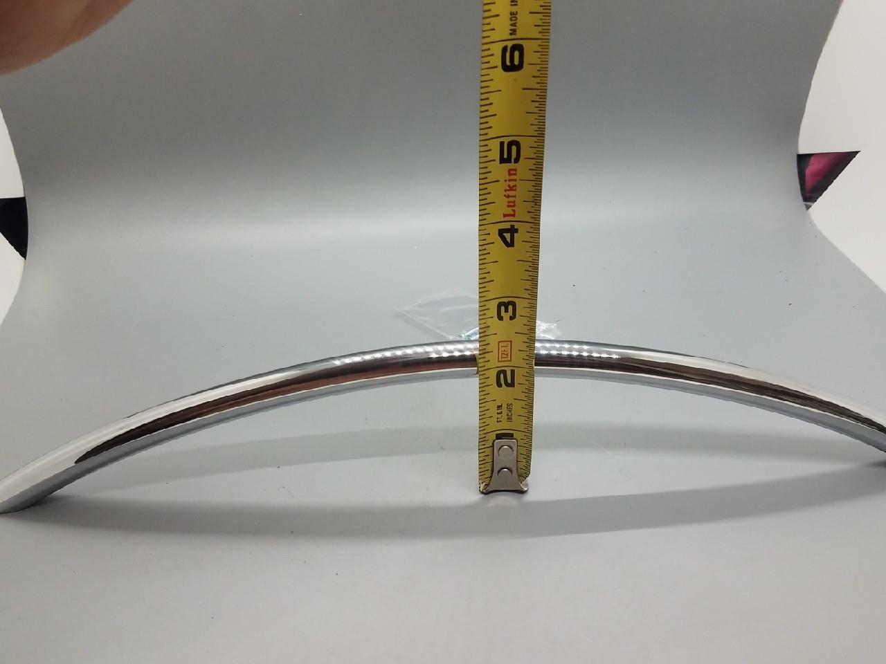 Long Arch Pull 14" Long, 12-3/4" Mount, Polished Chrome w/ Mounting Hardware gallery