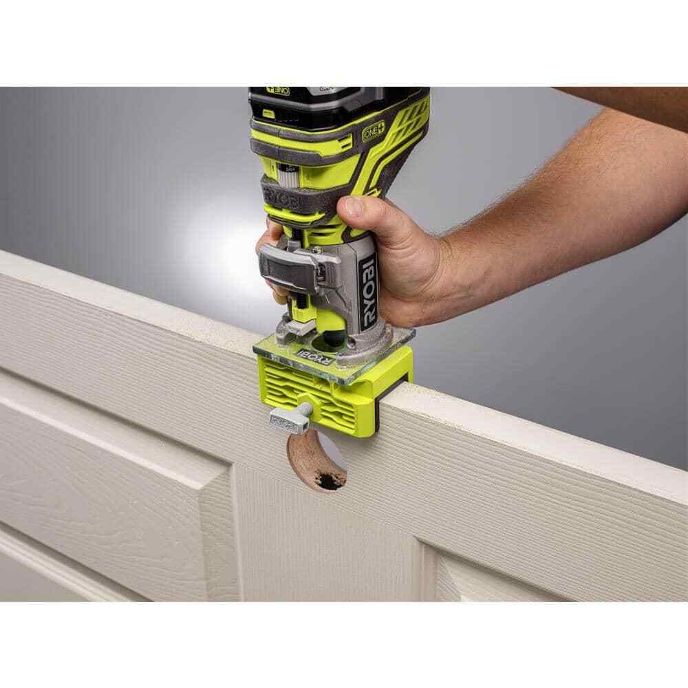 Door Installation Kit, Mortiser, Router Template & Bit, Latch Locator Set A99LM3 gallery