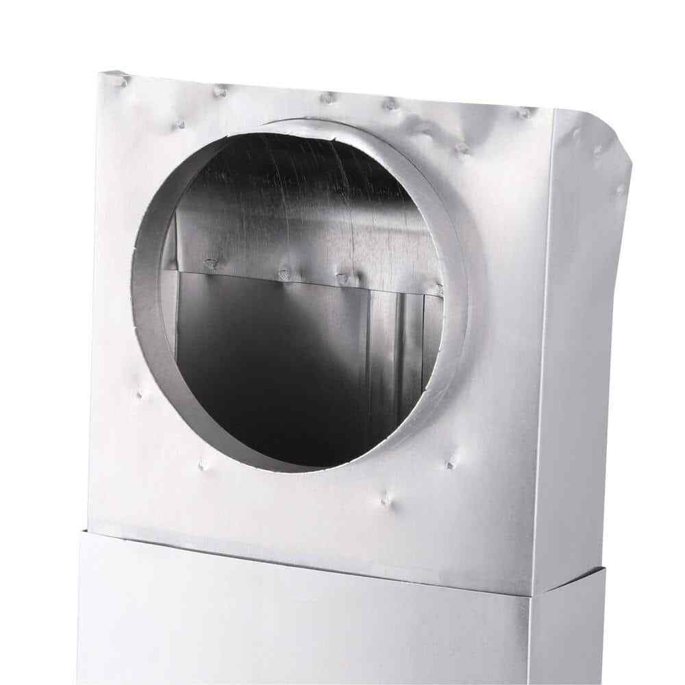 28 In. to 45 In. Adjustable Space Saver Aluminum Dryer Vent Duct with Straight O gallery