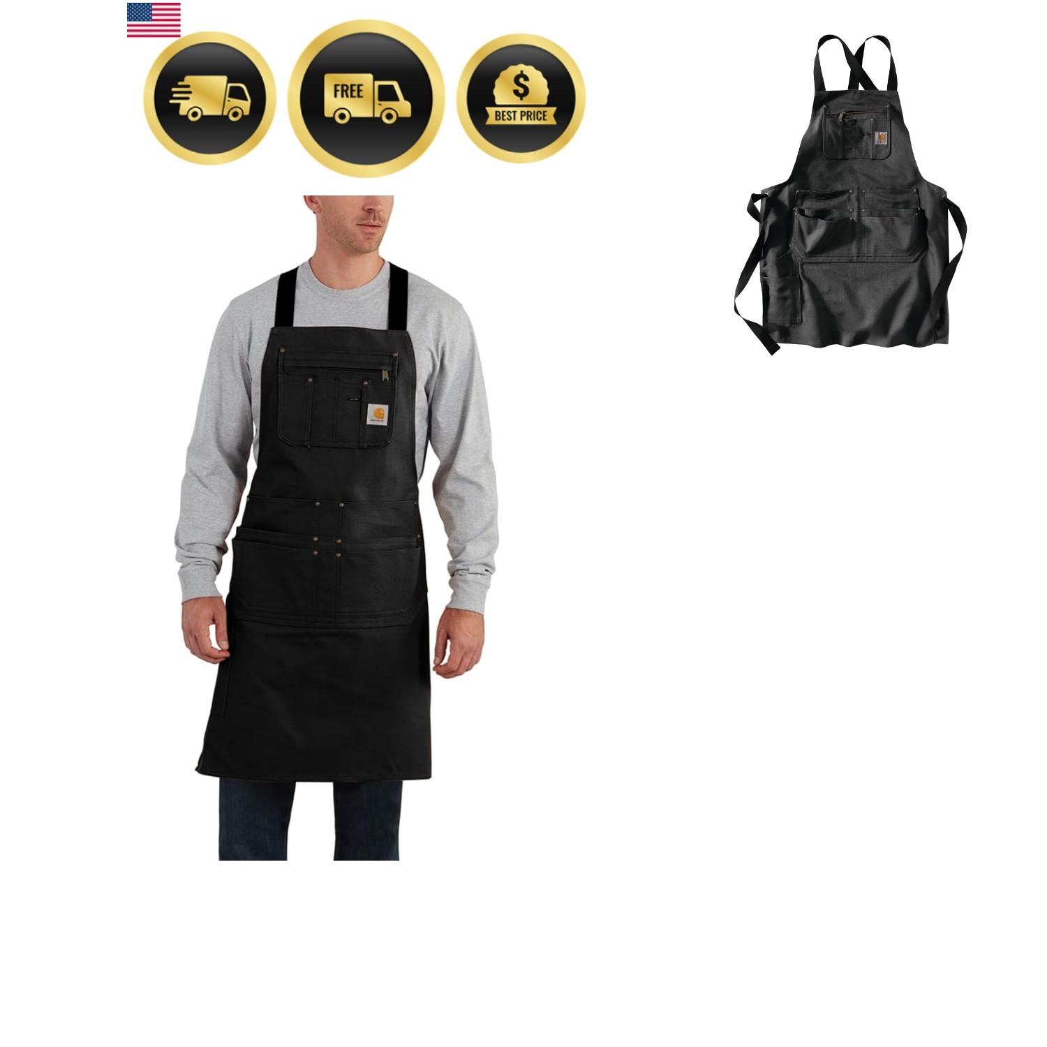 Men's Firm Duck Apron gallery
