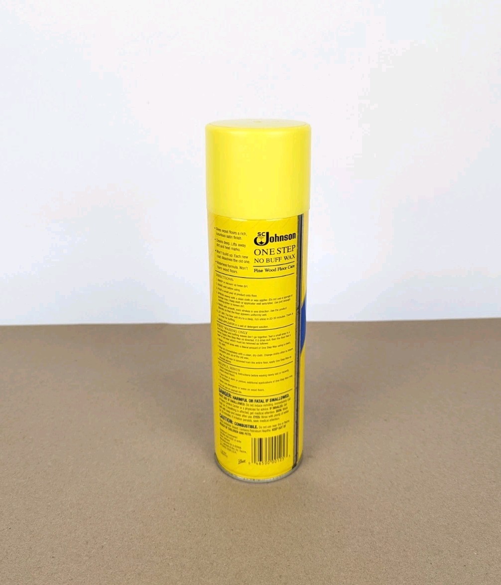 SC Johnson One Step No Buff Wax Fine Wood Floor Care 22Oz Discontinued gallery