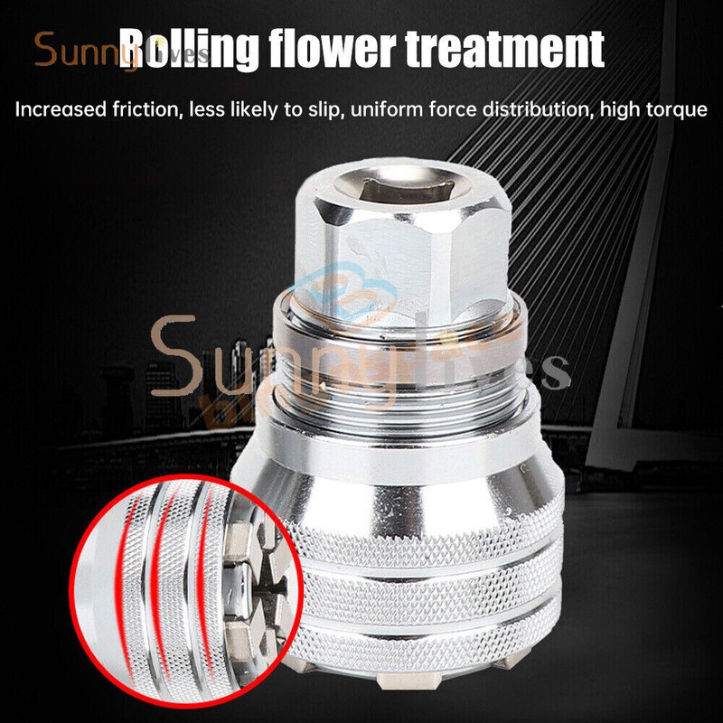 Adjustable Universal Wrench Socket Chrome Vanadium Steel Socket Tool For 10-19mm gallery