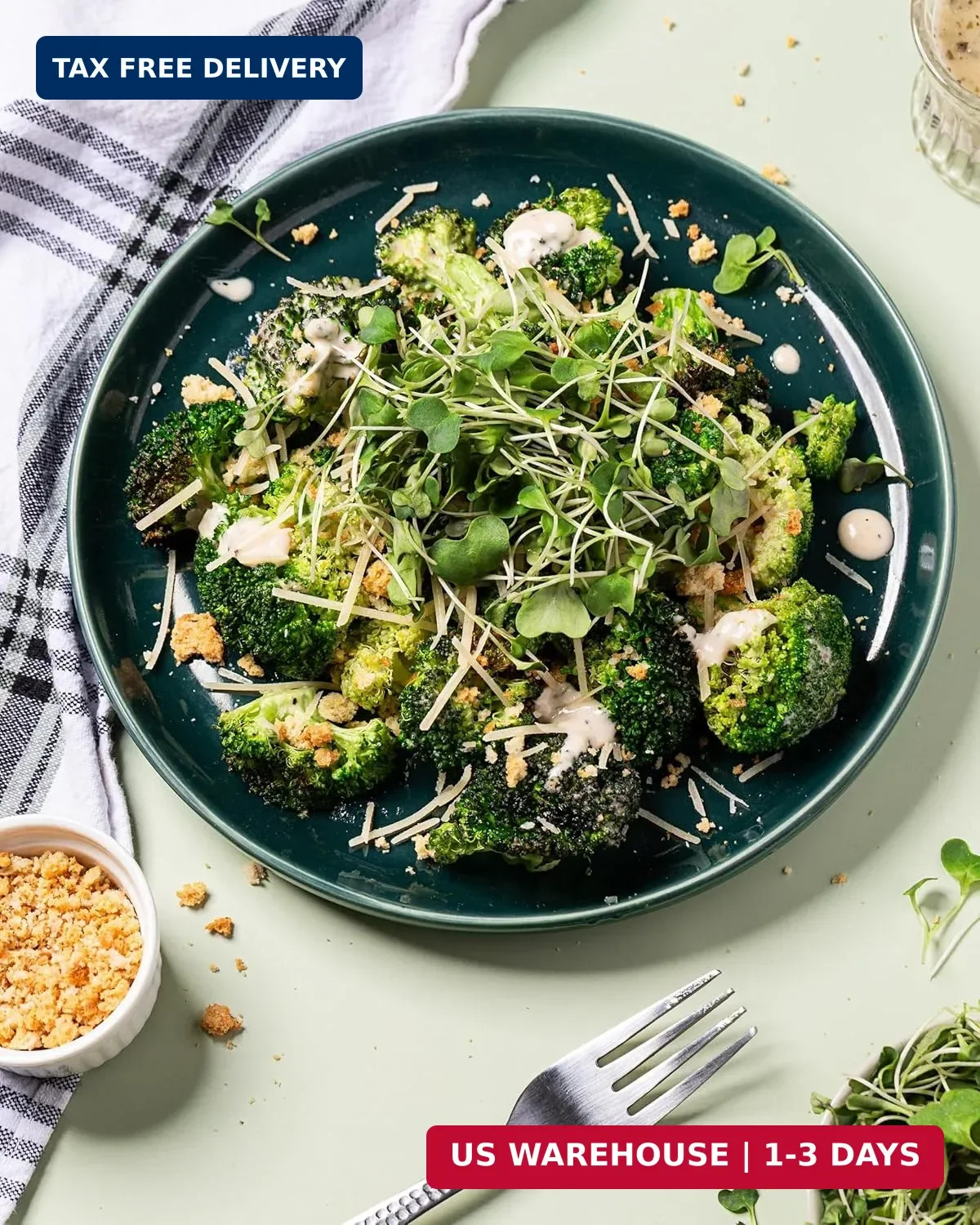 Organic Broccoli Sprout Seeds (8 oz) - Non-GMO, Heirloom Seeds for Sprouting and gallery