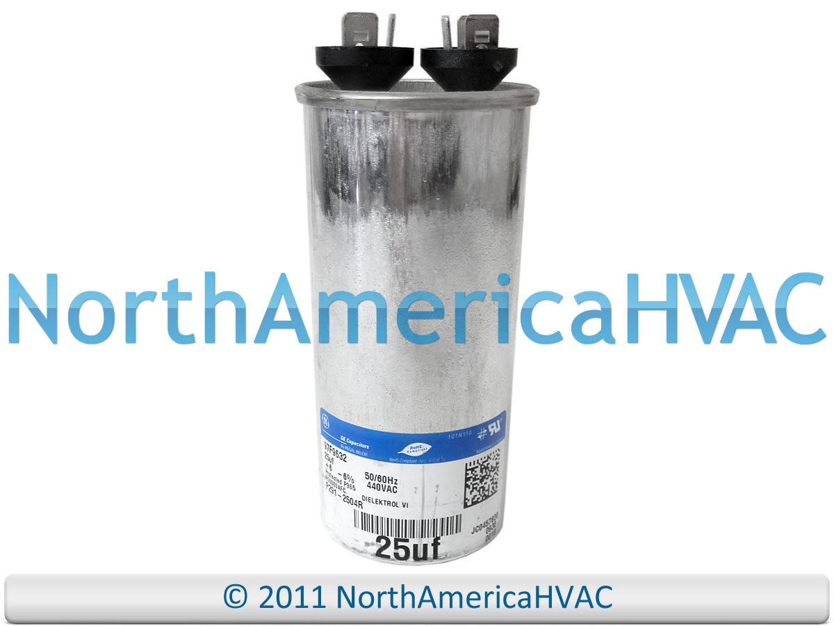 Capcom Capacitor Round 25 uf 440 volt Fits GE Genteq Z97F9632 97F9632 gallery