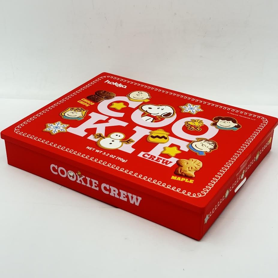 Hokka Snoopy Cookies - Choco Chip & Maple Flavor Cookie Gift Can 3.2oz/(90g) gallery