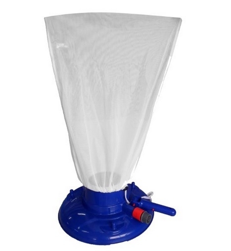 Swimming Pool Vacuum Cleaner Leaf Eater Gulper with Brushes, Bag, and Wheels gallery