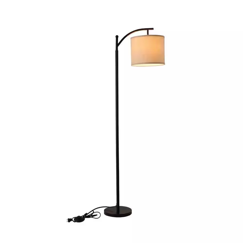62 In. Black Floor Lamp gallery