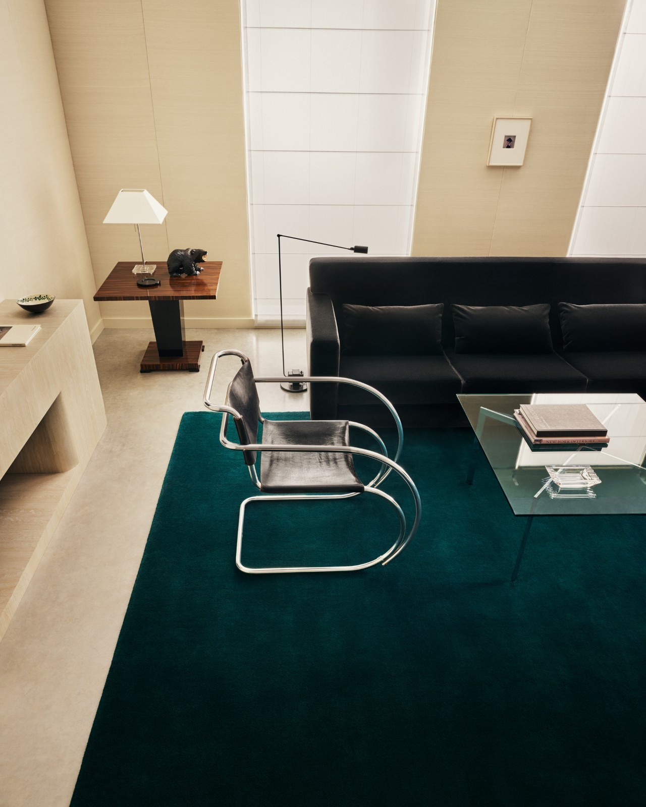 Nordic Knots Grand Rug – Emerald Green – 100% New Zealand Wool Hand-Tufted. gallery