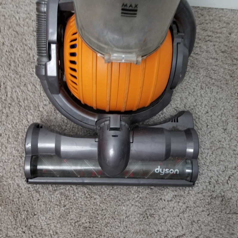 Dyson DC24 Multi Floor Small Roller Ball Vacuum Cleaner Orange Tested - READ gallery