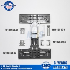 8 Pcs Upgraded Dishwasher Upper Rack Adjuster W10546503 W10195840 W10195839