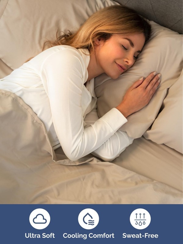Extra Deep Queen Sheet Set - 4 Piece Breathable & Cooling Bed Sheets - Easily... gallery