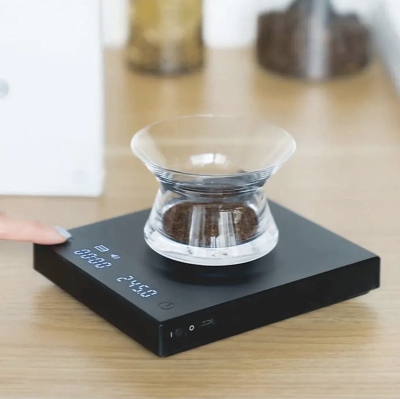 TIMEMORE Digital Scale Basic+ Scale Coffee Food W/ Timer 2000 Grams New In Box gallery