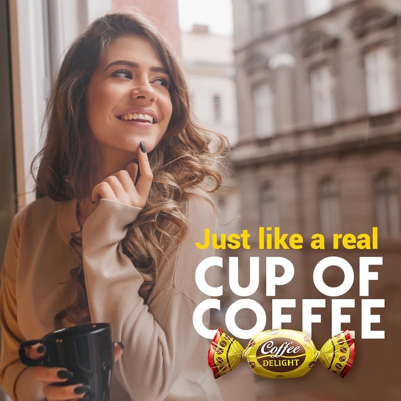 Delicious 100 Count Coffee Delight Candies - Low-Calorie Sweet Indulgence gallery