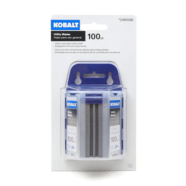 2-KOBALT 100 COUNT UTILITY BLADES BRAND NEW 2491096 gallery