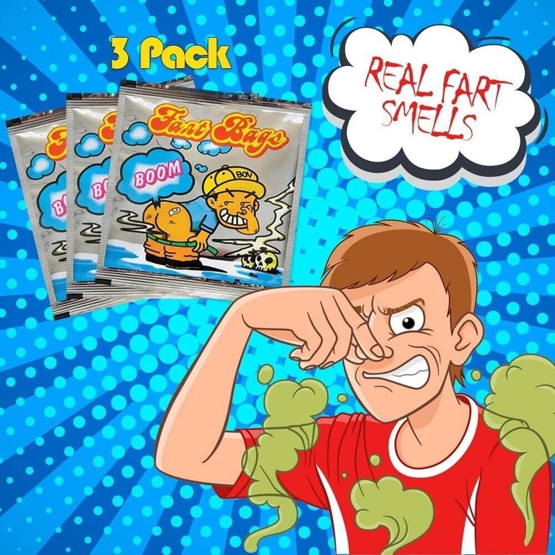 #2 Remote Controlled Fart Machine + 3 Prank Fart Stink Bomb Bags - COMBO SET gallery