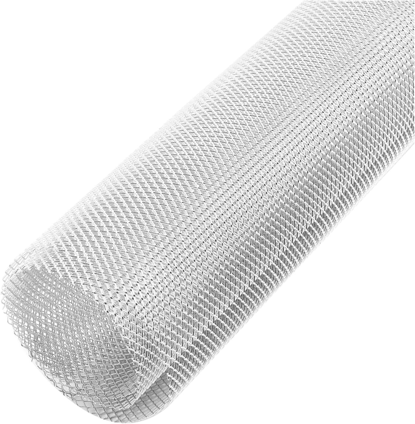 40x13" Car Grill Mesh for Bumper,Cuttable Metal Mesh Grill with 3x6mm Diamond Sh gallery