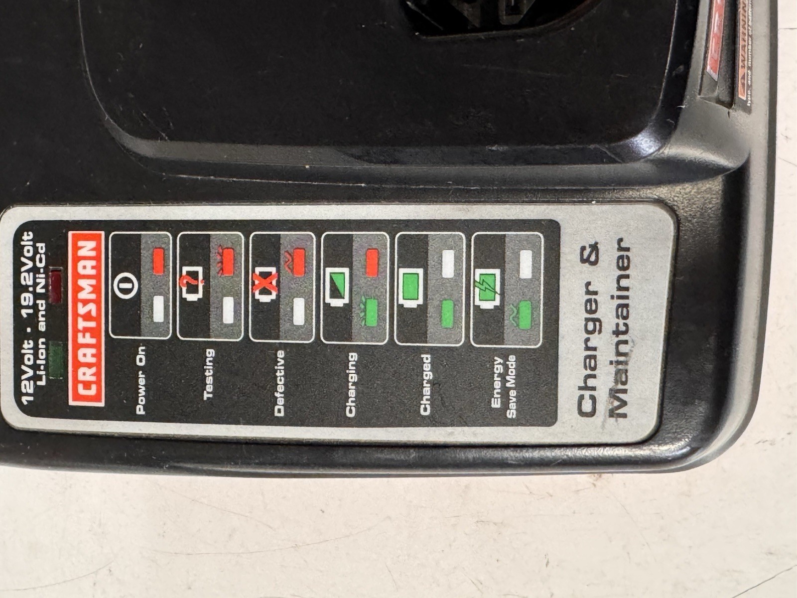 Craftsman Original OEM Battery Charger Model No 315.CH2030 (140152004) 12-19.2V gallery
