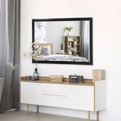 Round/Rectangular Wall Mirror Vanity Mirror Home Decor for Bathroom Living Room