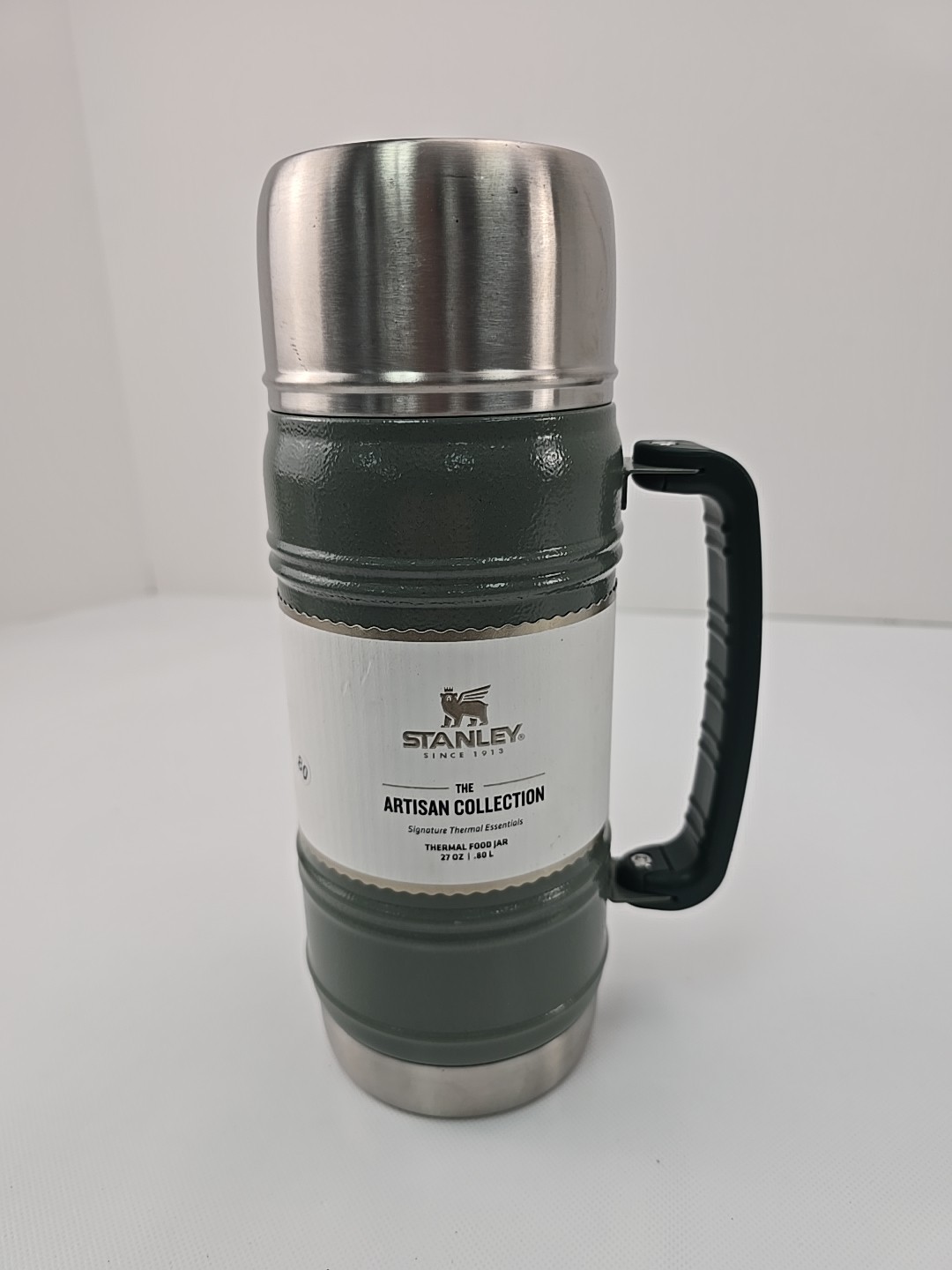 STANLEY The Artisan Collection THERMAL FOOD JAR 27 oz/.80 L HAMMERTONE GREEN gallery