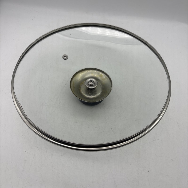 Tempered Glass Replacement Lid 9 5/8” Vented Pot/Pan Plastic Knob gallery