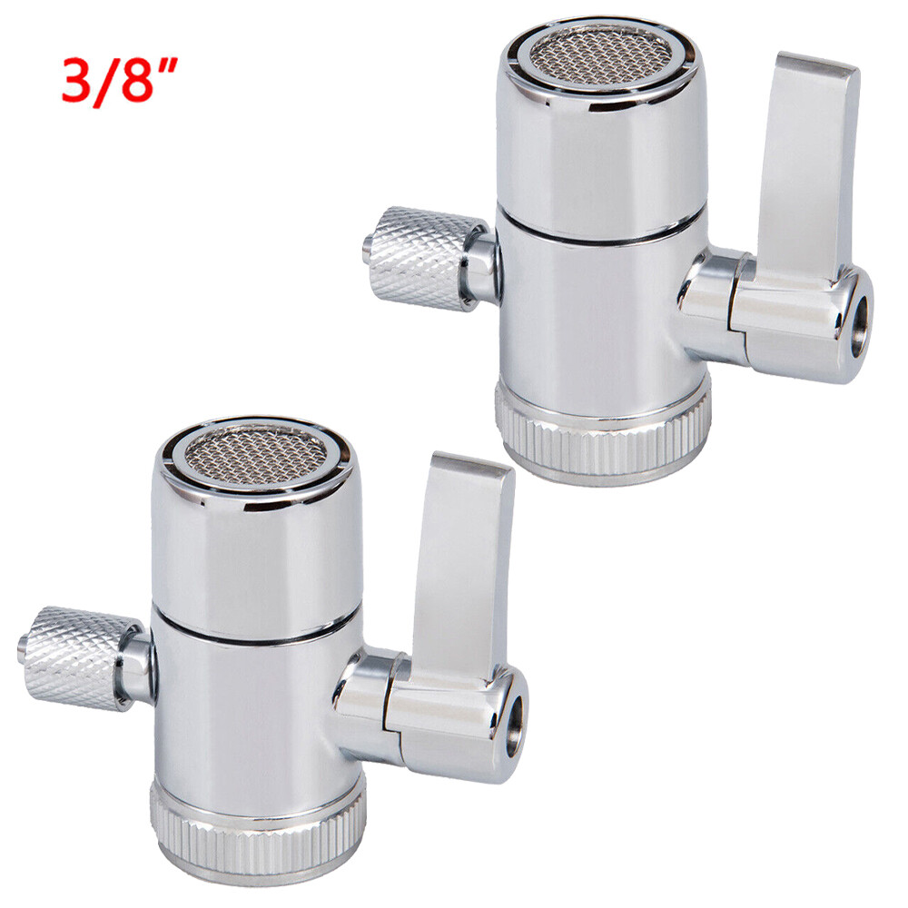 2 1/4“ 3/8” Adapter Diverter Valve For Kitchen Bathroom Sink Faucet Water Filter gallery
