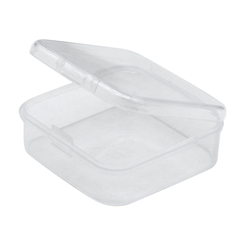 16x Small Plastic Storage Boxes Container Square Box Coins Screws Jewelry Crafts gallery