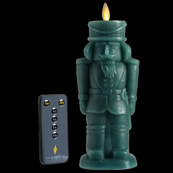 Luminara 8" Flameless Nutcracker Figural gallery