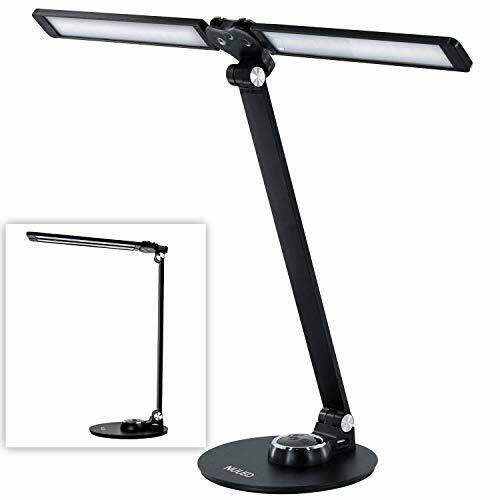 PIANO LAMP Desk LED Light with USB Charging Port Foldable Adjustable Black NULED gallery