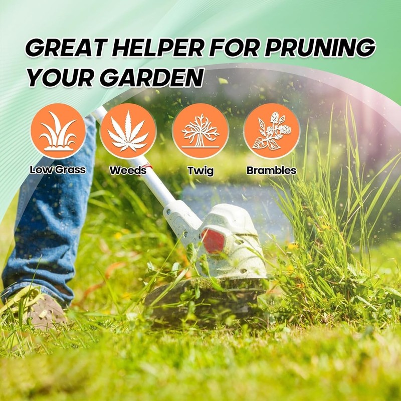 Trimmer Line 065 295Ft Square Nylon Weed Eater String Universal Orange gallery