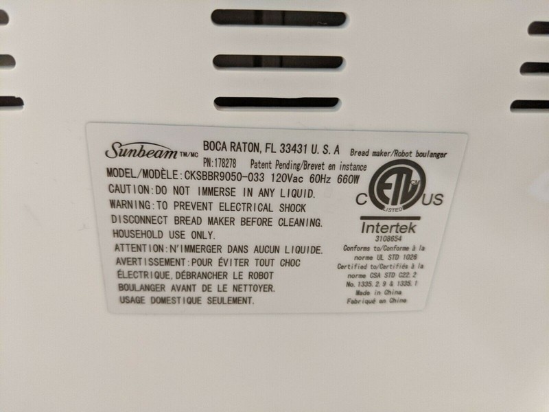 Used Paddle for Oster Bread Maker Models CKSTBR9050 CKSTBR9050-033 gallery
