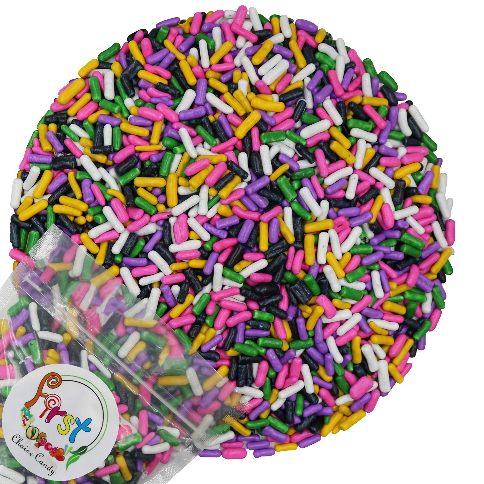 LARGE LICORICE PASTEL CANDY gallery