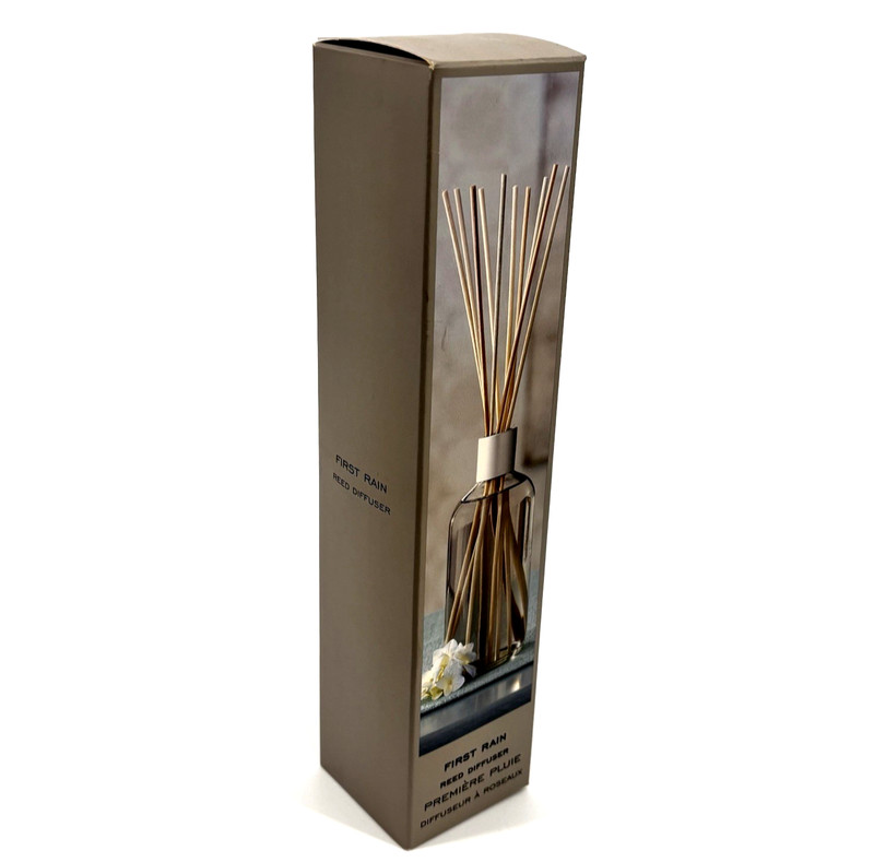 Pier 1 Imports First Rain Reed Diffuser 8oz Bottle, 10 Reeds, Decorative Cap NIB gallery