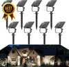 8 Pack Solar Spotlights Outdoor IP67 27 LED 3 Modes Cool White gallery